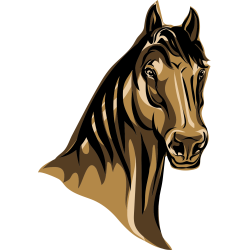 Autocollant Animaux Cheval 4