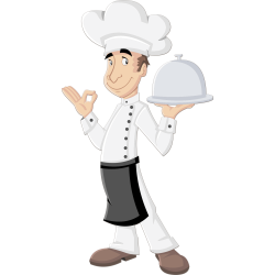 Autocollant Métier Chef Cuisinier