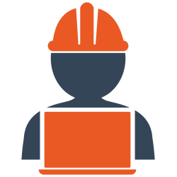 Autocollant Métier Ingénieur Chantier 6