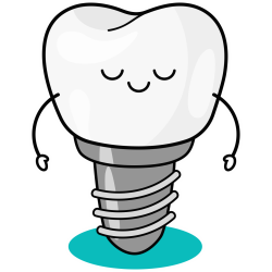 Autocollant Logo Dentiste Dent 1