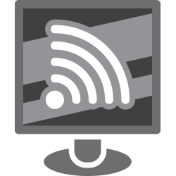 Autocollant Métier Informatique Wifi