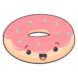 Autocollant Pâtisserie Donuts 1