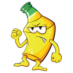 Autocollant Boisson Mascotte 5