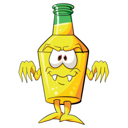 Autocollant Boisson Mascotte 6