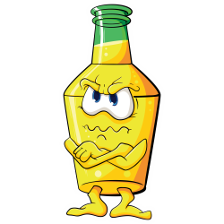 Autocollant Boisson Mascotte 7