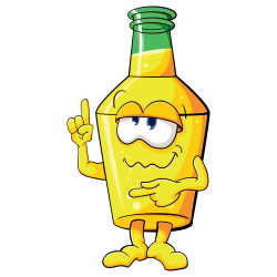 Autocollant Boisson Mascotte 9