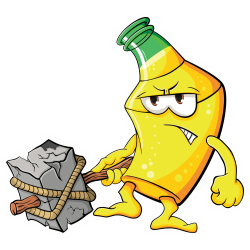 Autocollant Boisson Mascotte 10