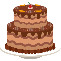 Autocollant Pâtisserie Gâteau 1 1