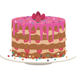 Autocollant Pâtisserie Gâteau 3