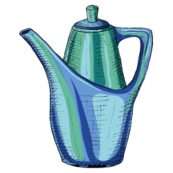 Autocollant Boisson Théière 2