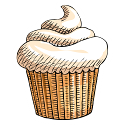 Autocollant Pâtisserie Cupcake 2