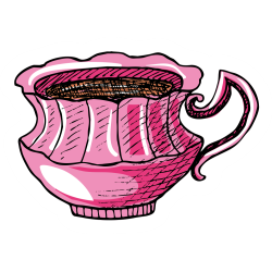 Autocollant Boisson Café Thé 2