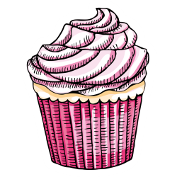 Autocollant Pâtisserie Cupcake 6