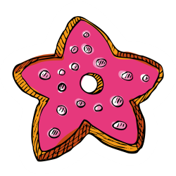 Autocollant Pâtisserie Donuts 4