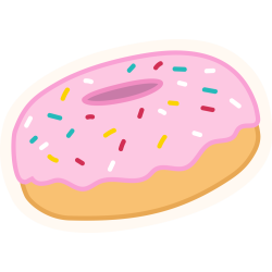 Autocollant Pâtisserie Donuts 8