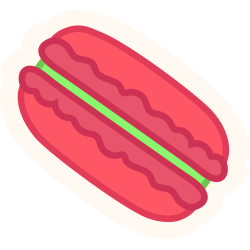 Autocollant Pâtisserie Macaron 6