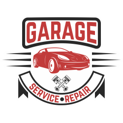 Autocollant Logo Garage Mécanicien 1