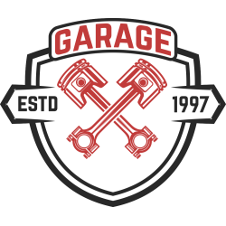 Autocollant Logo Garage Mécanicien 2