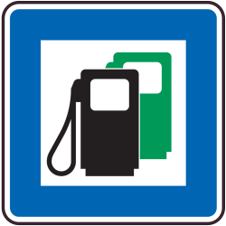 Autocollant Indication Station Essence 2
