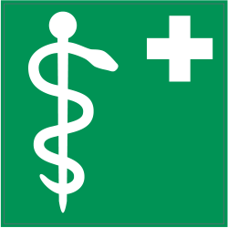 Autocollant Indication Pharmacie