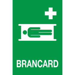Panneau Brancard