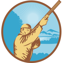 Autocollant Chasseur Tir 2