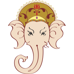 Autocollant Zen Ganesh 3