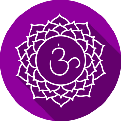 Autocollant Zen Chakra Sahasrara