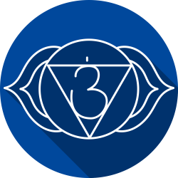 Autocollant Zen Chakra Ajna