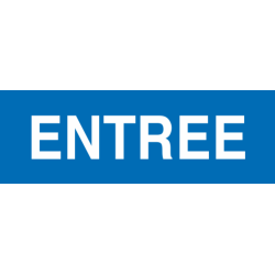 Panneau Entrée
