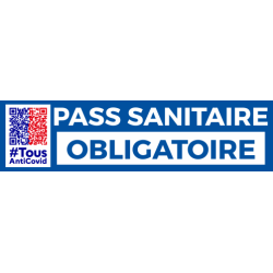 Sticker Pass Sanitaire Obligatoire 2