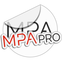 Autocollant transparent