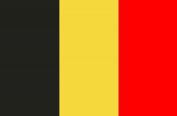 Autocollant Drapeau Belgique 1