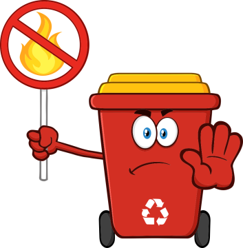 Autocollant Poubelle Respect Environnement Et Recyclage Stop  1