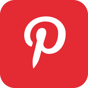 Autocollant Logo Réseau Social Pinterest