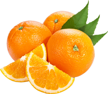 Autocollant Alimentation Fruit Orange 2