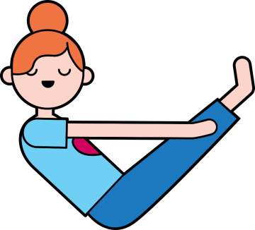 Autocollant Métier Yoga Position 10