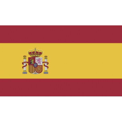 250 Mini Stickers Autocollants Drapeau Espagne - 1 Cm Chacun, Fabriqués En France