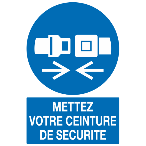 Obligation ceinture sécurité 2025