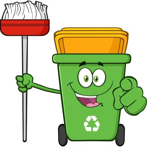 Needlid Autocollants Recyclage Réutilisables 18 Pièces - Étiquettes Poubelle Tri Sélectif Bureau Maison