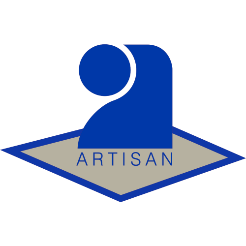 Autocollant Logo Artisan – 30 Cm De Diamètre, Modèle M001, Idéal Pour Vitrine Ou Camion !