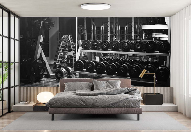 Tapisserie Murale Motivationnelle Damdekoli, Décoration Fitness Et Gym, Neuve