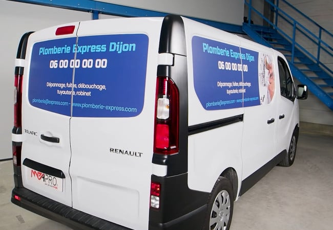 Flocage camionnette utilitaire