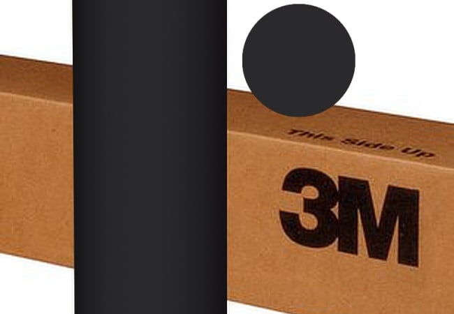 Vinyle Adhésif Noir Mat - 3M