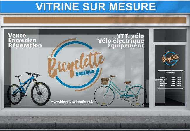 Vitrine sur mesure