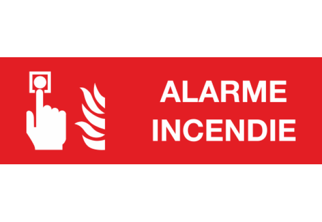 Panneau Alarme incendie - ref.d21248
