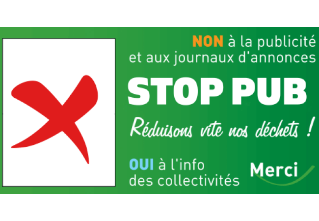 Sticker Stop Pub Écologie 4