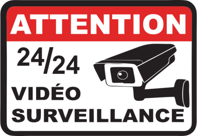 Sticker Caméra de surveillance