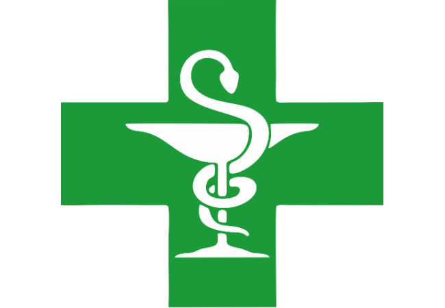 Sticker Croix Pharmacie