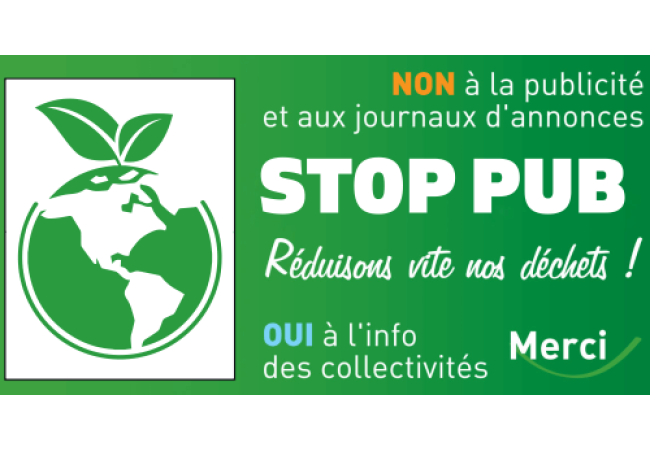 Sticker Stop Pub Écologie 3